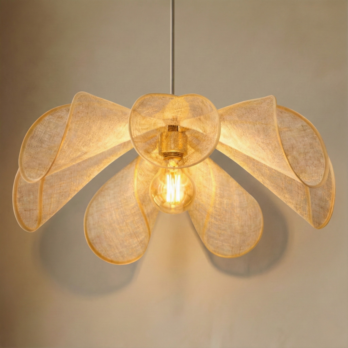 HANA – Japandi Flower Pendant Light | Casa Luma