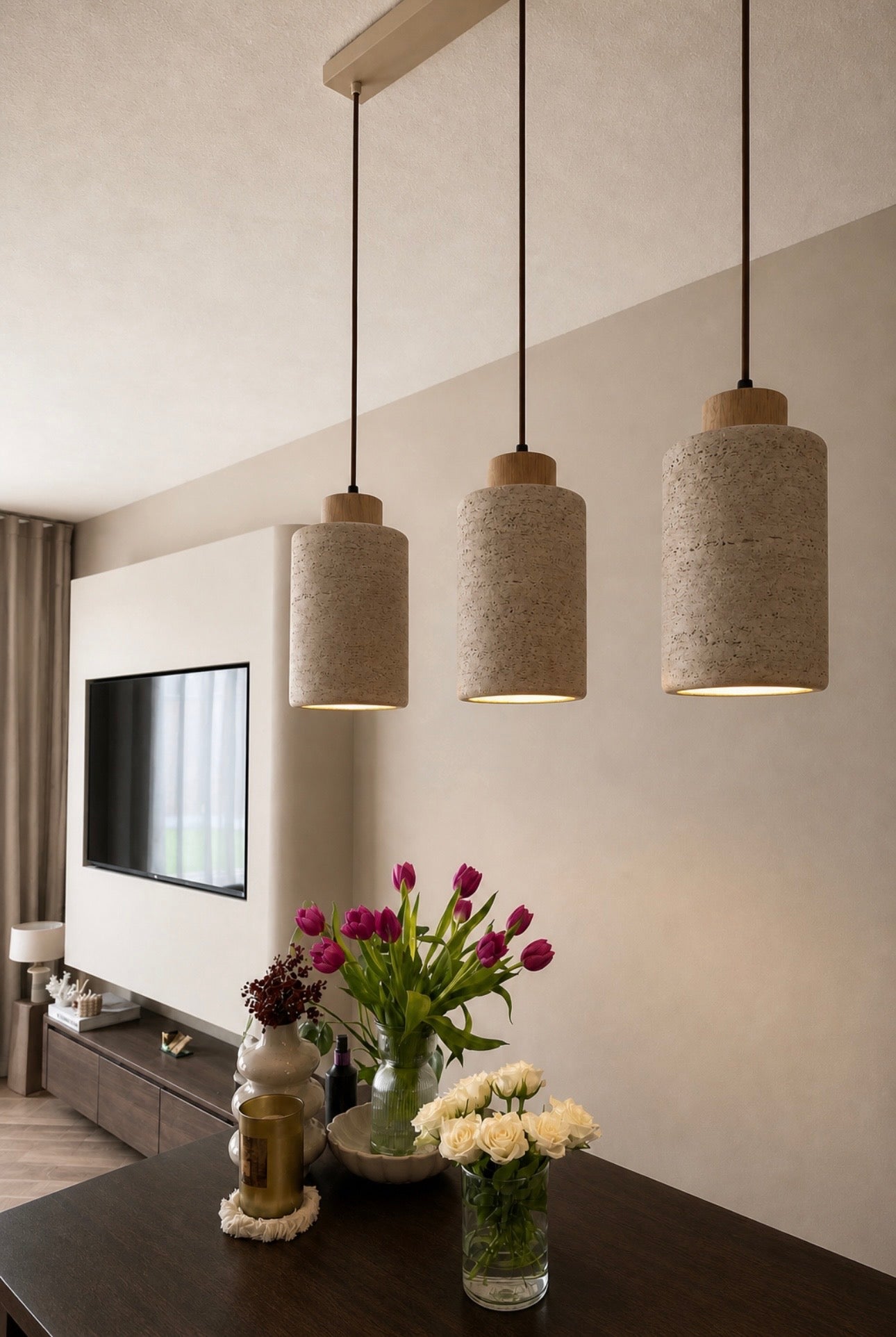 HANA – Japandi Flower Pendant Light | Casa Luma